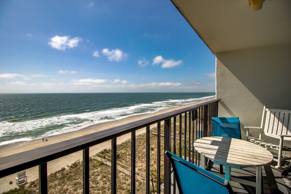 Condo, 1 Bedroom | Balcony - 0910 Gone To The Beach by Atlantic Towers (Carolina Beach)