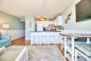 Private kitchen - 1112 Relax Life Is Good by Atlantic Towers (Carolina Beach)