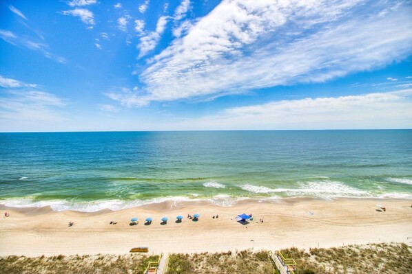 Condo, 2 Bedrooms | Beach | On the beach - 1112 Relax Life Is Good by Atlantic Towers (Carolina Beach)