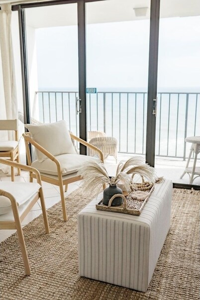 0912 White Linen Room by Atlantic Towers