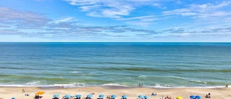 Appartement, 1 slaapkamer | Strand | Accommodatie ligt op het strand