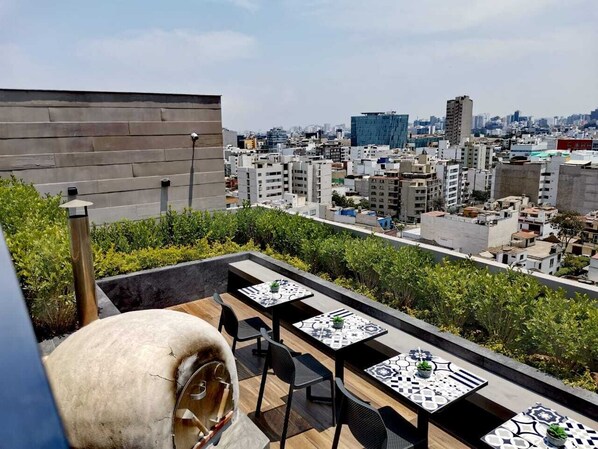 Terraza en la azotea