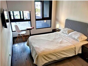 Standard Double Room | Blackout curtains, iron/ironing board, free WiFi, bed sheets