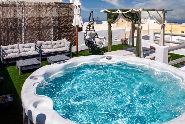 Strogili Suite | Terraza o patio