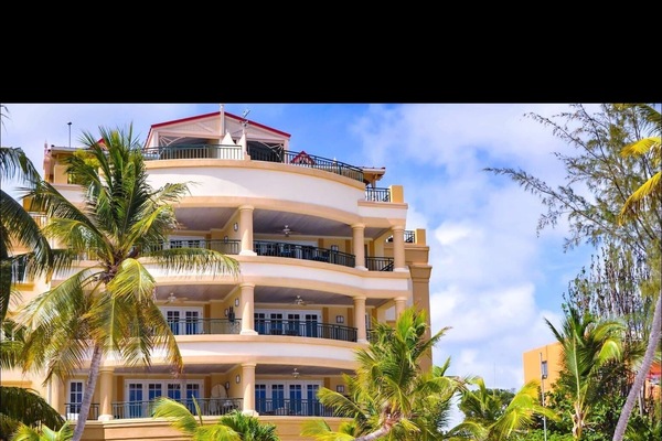 View of Building from the beach