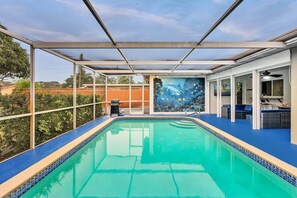 Piscine chauffée