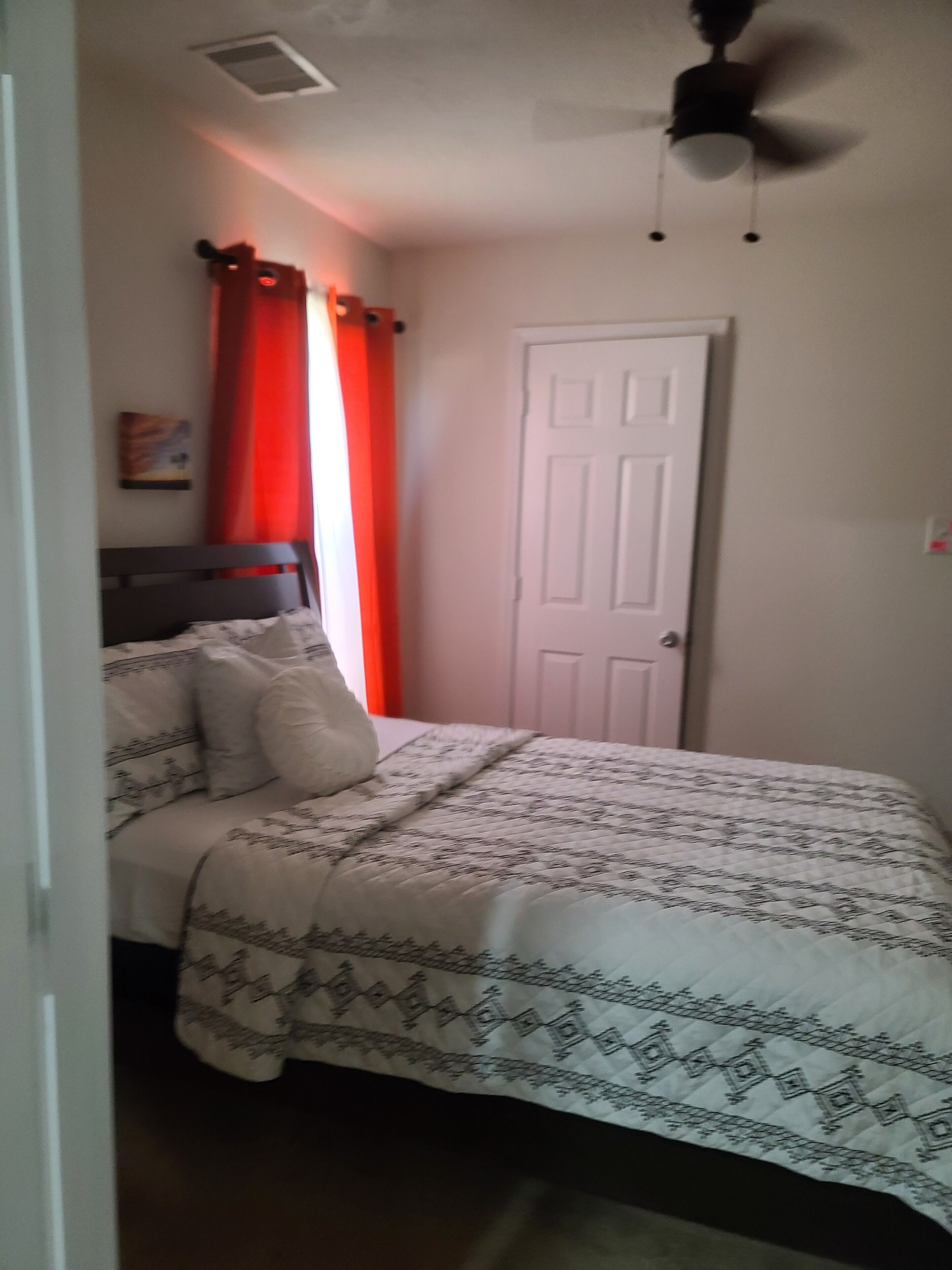 A comfortable 1 BDR Suite with 2 Beds.