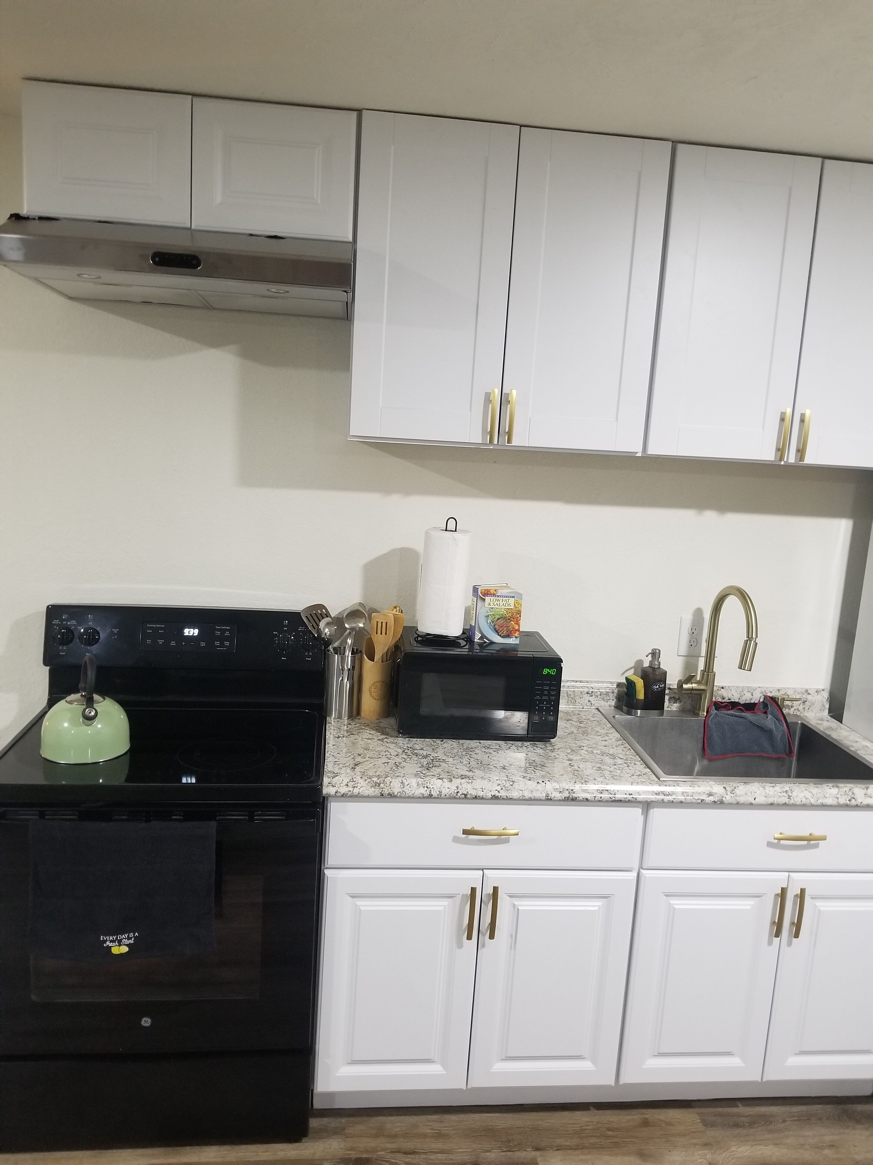 A comfortable 1 BDR Suite with 2 Beds.