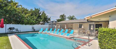 Alberca al aire libre