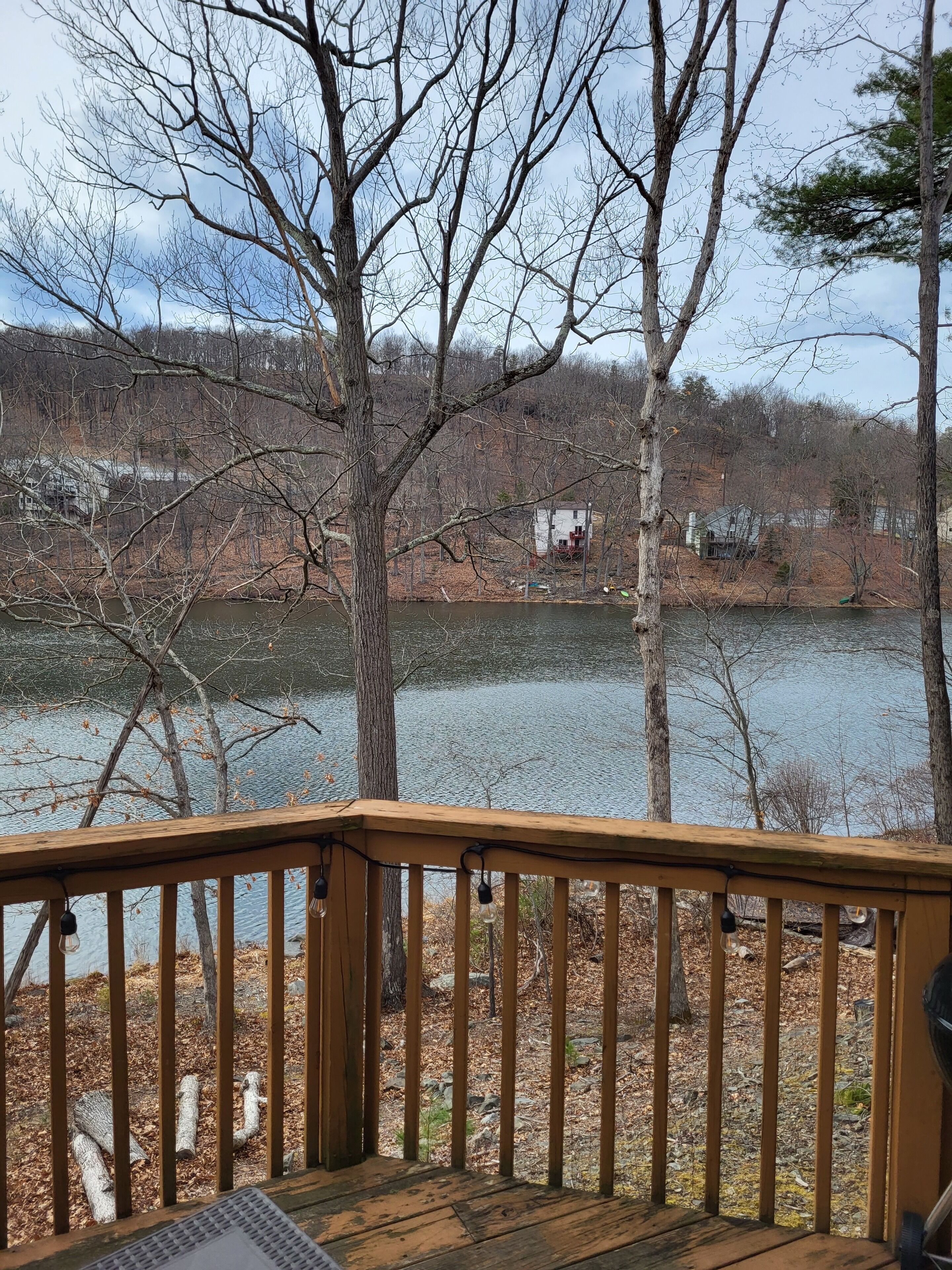 Waterfront townhouse with deck