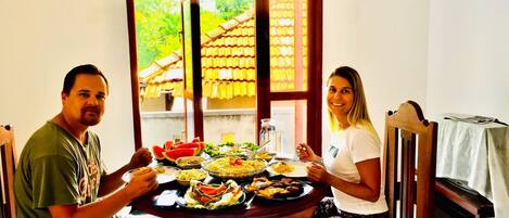 Opções para refeição