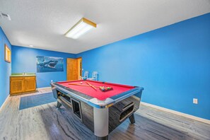 Game room - Oceanfront Dog Friendly Home with Hot Tub, Game Room, and Direct Beach Access (Avon)