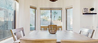 Inviting home with pool, hot tub, enclosed yard, fast WiFi, & W/D