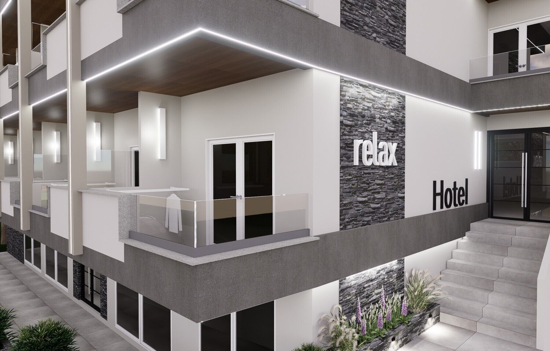 Mặt tiền nơi lưu trú