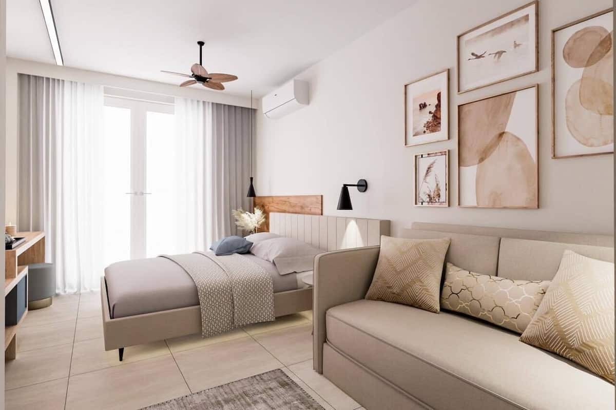 Egyptian cotton sheets, premium bedding, in-room safe