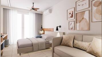 Egyptian cotton sheets, premium bedding, in-room safe