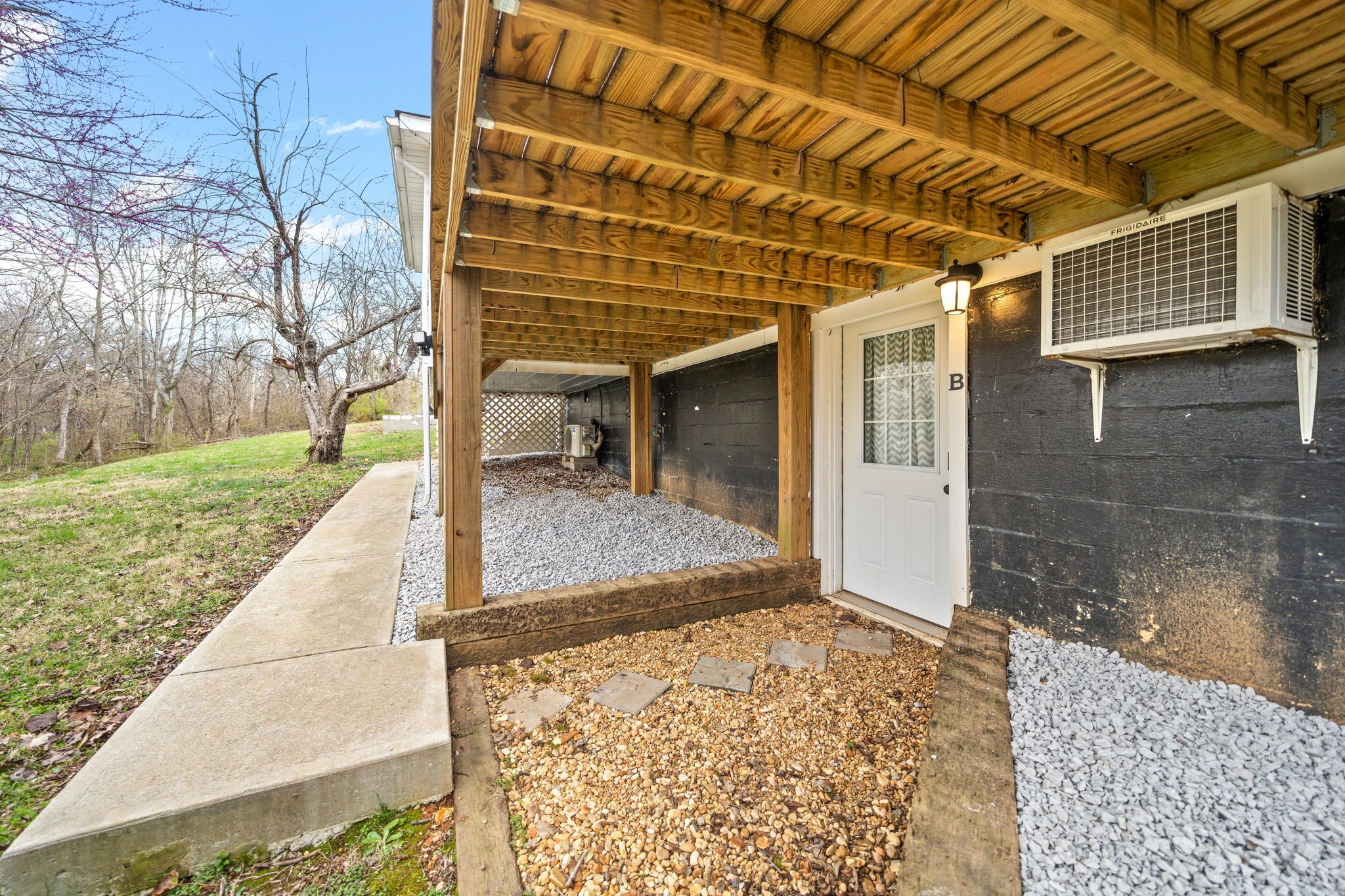 Enceinte de l’hébergement