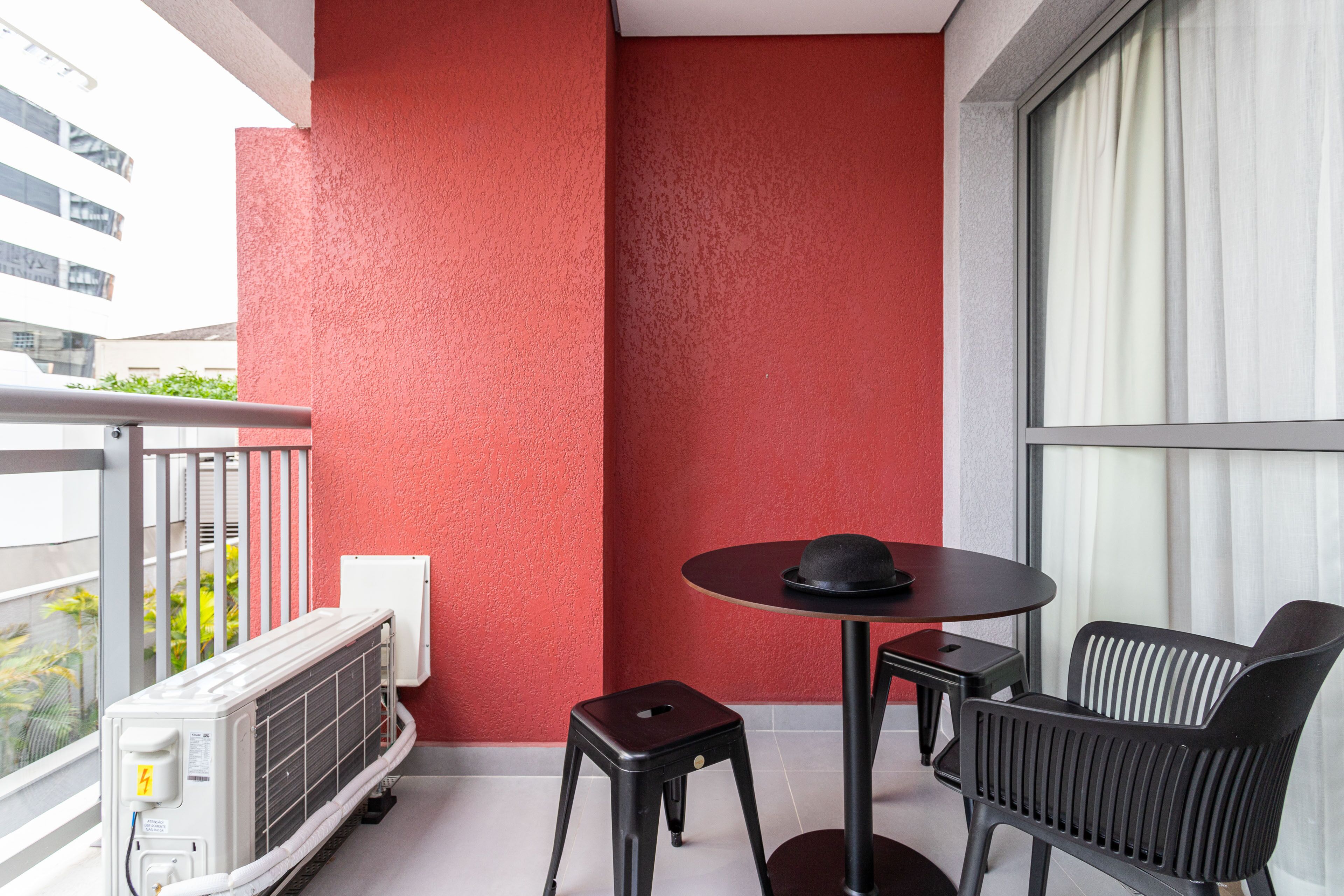 Estudio estándar, 1 cama doble, patio | Balcón