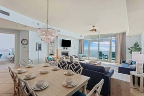 TV, fireplace, offices - Turquoise|Prvt Hot tub|Lazy River|Pickle ball|View (Orange Beach)