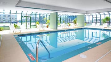 Indoor pool, a heated pool