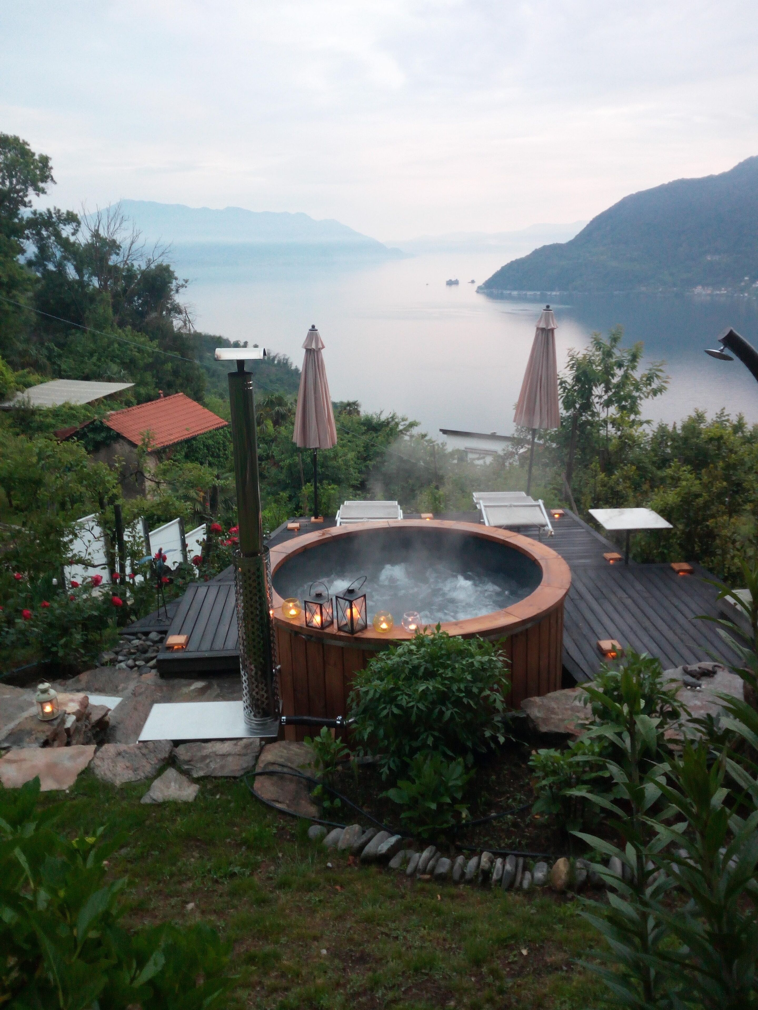 Lake Maggiore - Maccagno : Whirlpool and Spa - Private Sauna - Breathtaking view