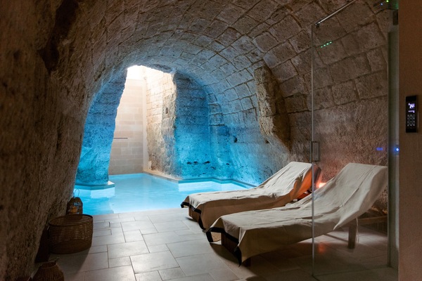 Sale per trattamenti di coppia, sauna, vasca idromassaggio, bagno turco