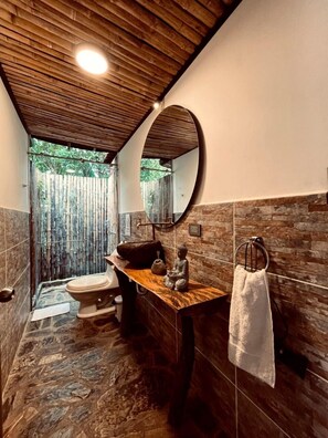 Comfort Cabin | Bathroom - Glamping Salento (Salento)