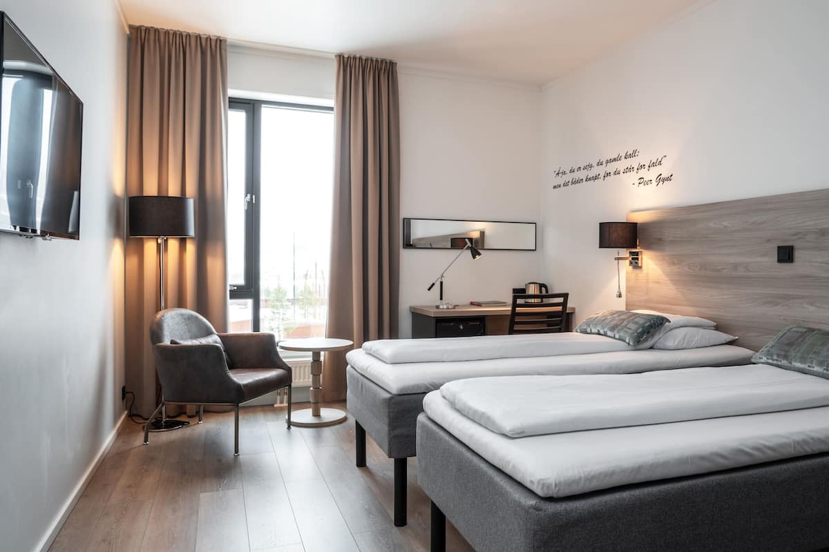 Standaard Twin kamer, 2 eenpersoonsbedden, niet-roken | Gratis wifi, beddengoed