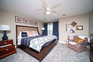 3 habitaciones, tabla de planchar con plancha, cuna de viaje y wifi