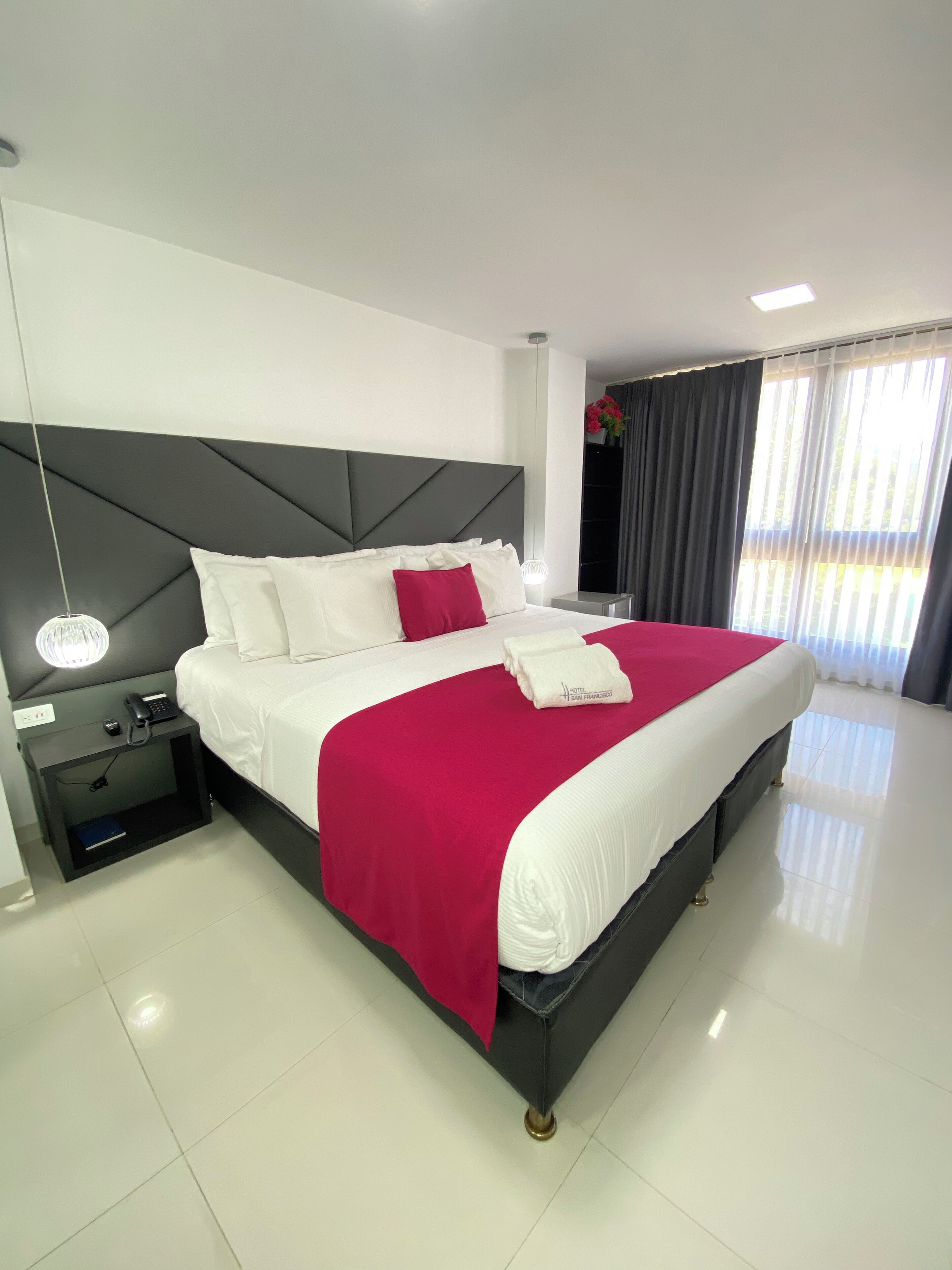 Ropa de cama de alta calidad y wifi gratis 