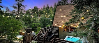 The Mod Lodge - Lake Arrowhead - Beautiful Retro A-Frame Cabin w/Hot Tub