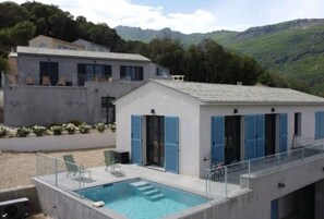 Exterior - Casa Lunga in Erbalunga- A stone's throw from the beach (Brando)