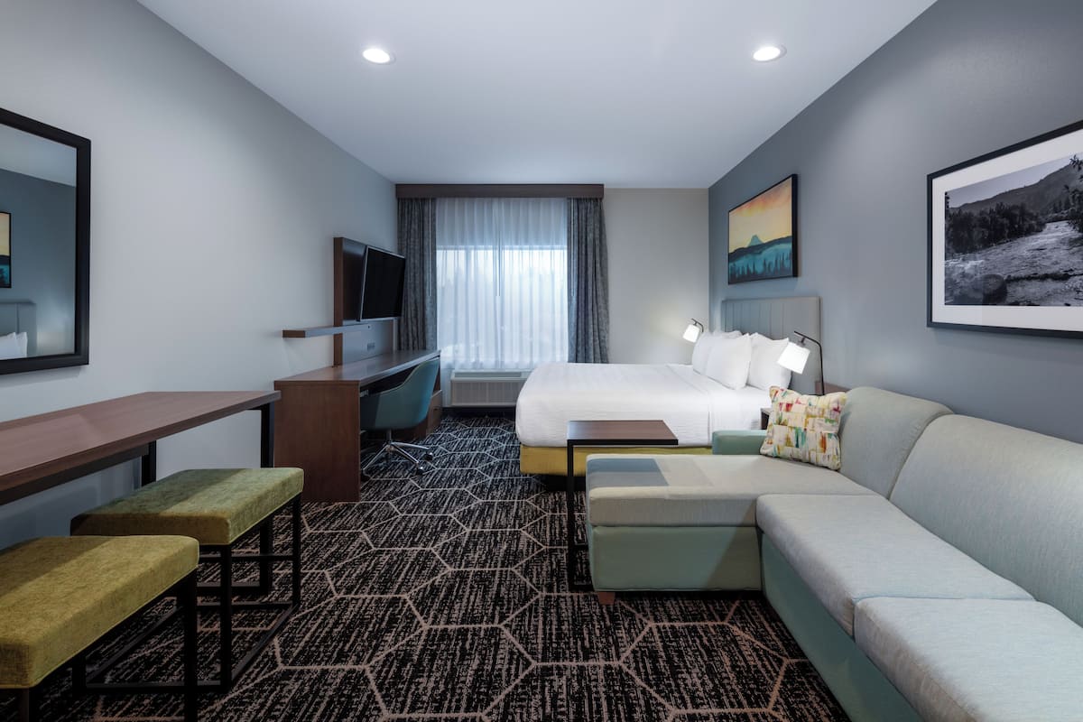 Suite, 1 Katil Raja (King), Non Smoking | Meja, ruang kerja komputer riba, seterika/papan seterika, Wi-fi percuma 
