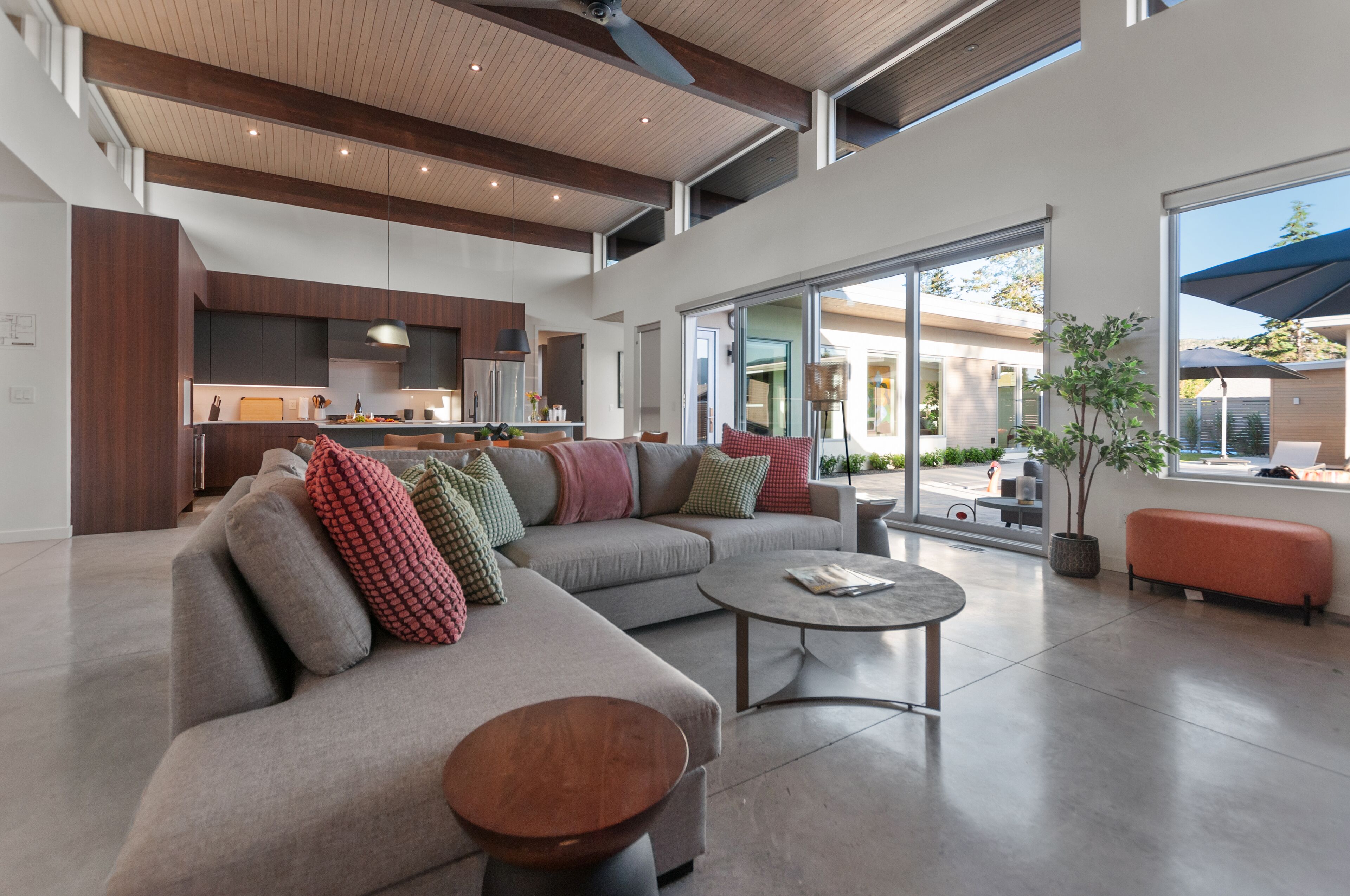 Mid Century modern zen oasis