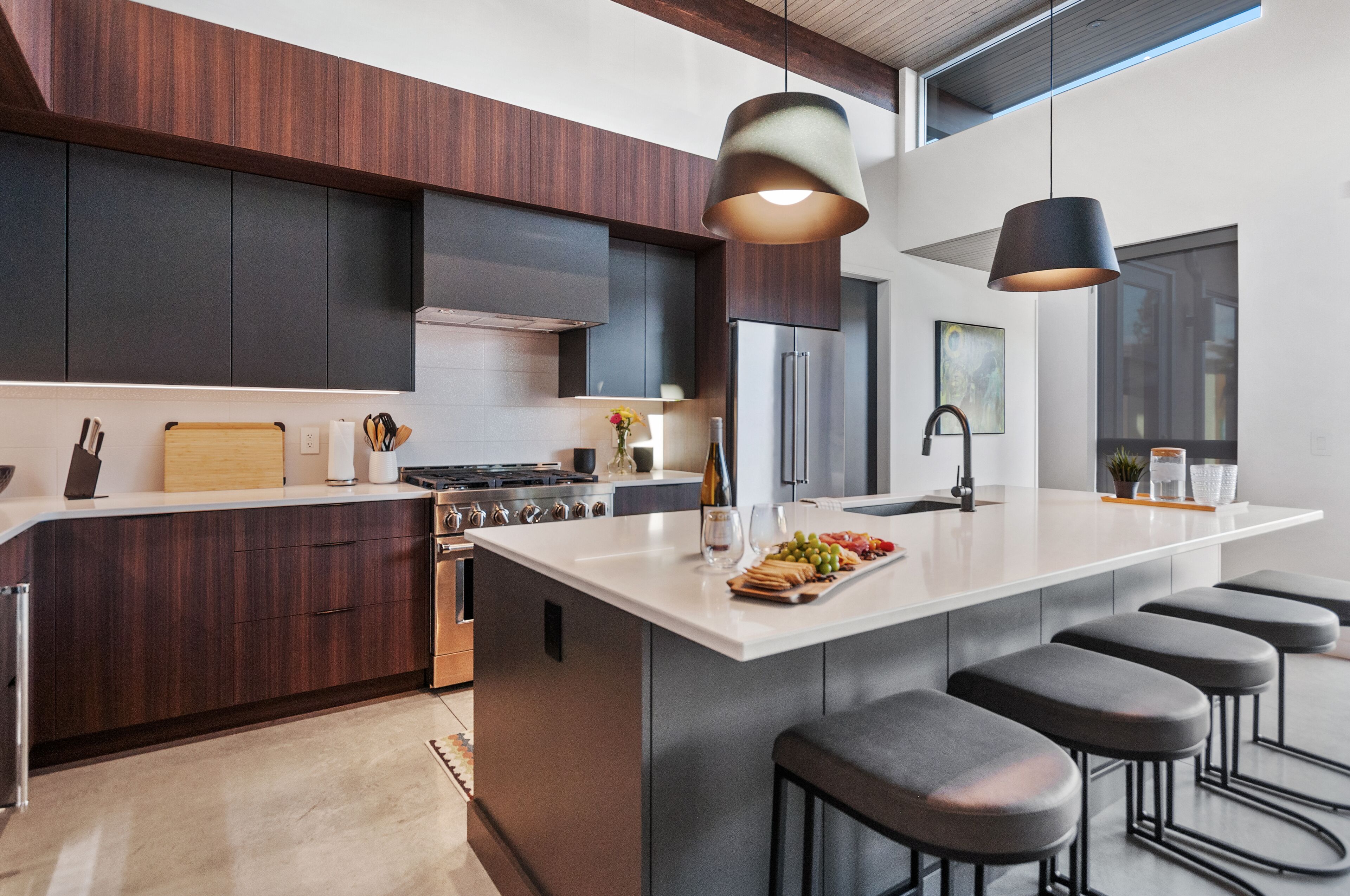 Mid Century modern zen oasis