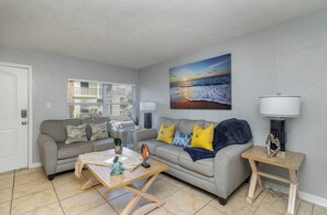 Una Smart TV, una oficina