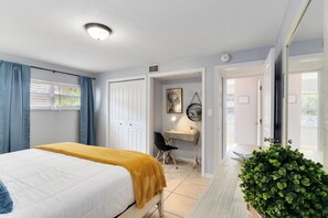 2 bedrooms, iron/ironing board, travel cot, free WiFi