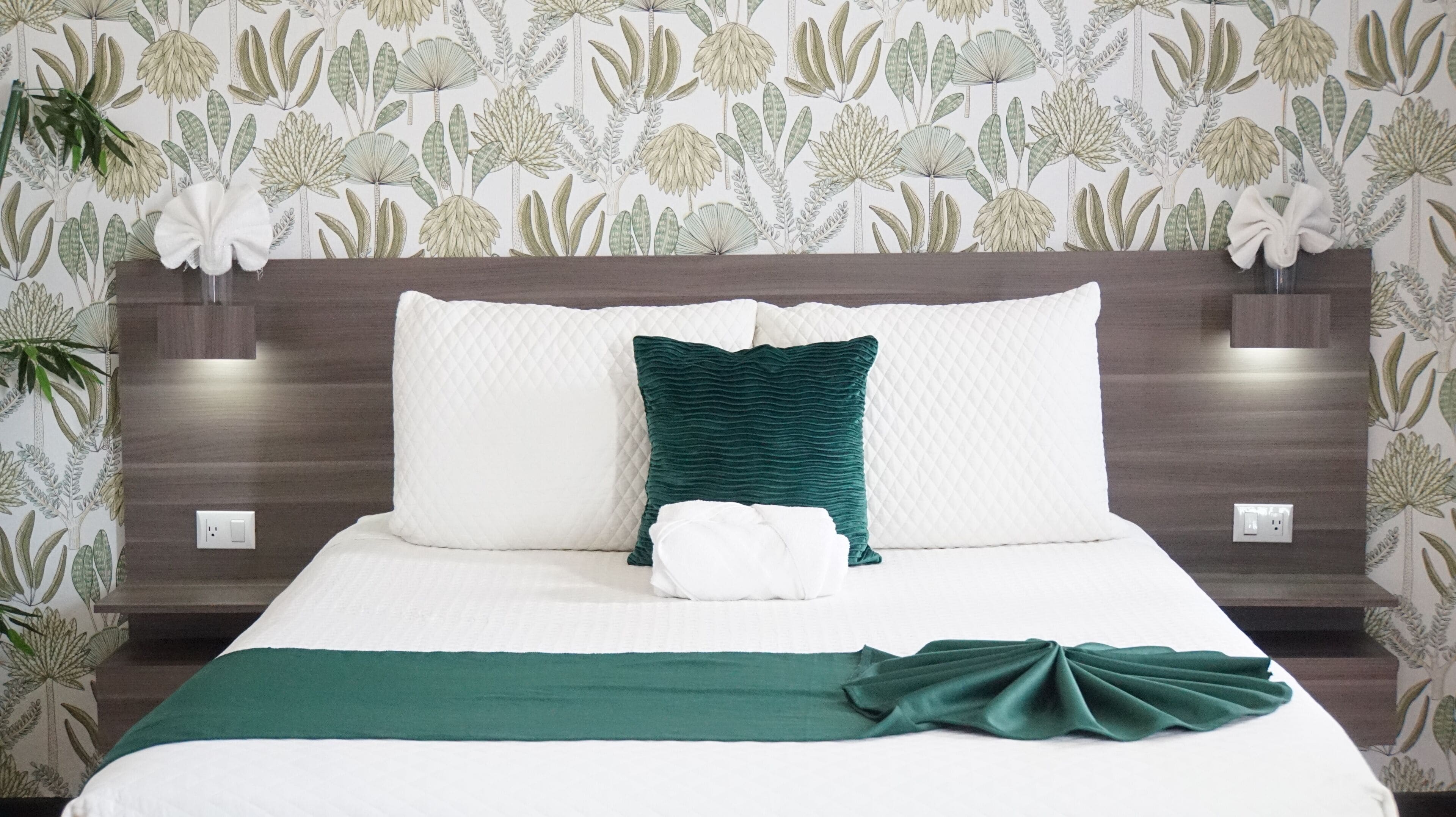 Literie de qualité supérieure, décoration personnalisée