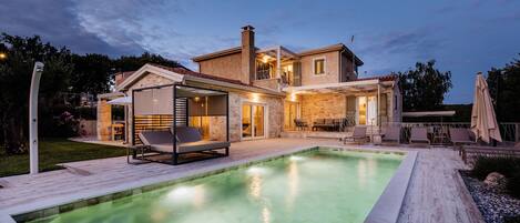 Außenpool, beheizter Pool