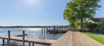 Spacious 5BR, 3BA Waterfront Home w/Fenced Backyard & Private Boat Dock
