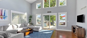 Spacious 5BR, 3BA Waterfront Home w/Fenced Backyard & Private Boat Dock