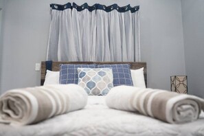 3 bedrooms, iron/ironing board, travel crib, WiFi