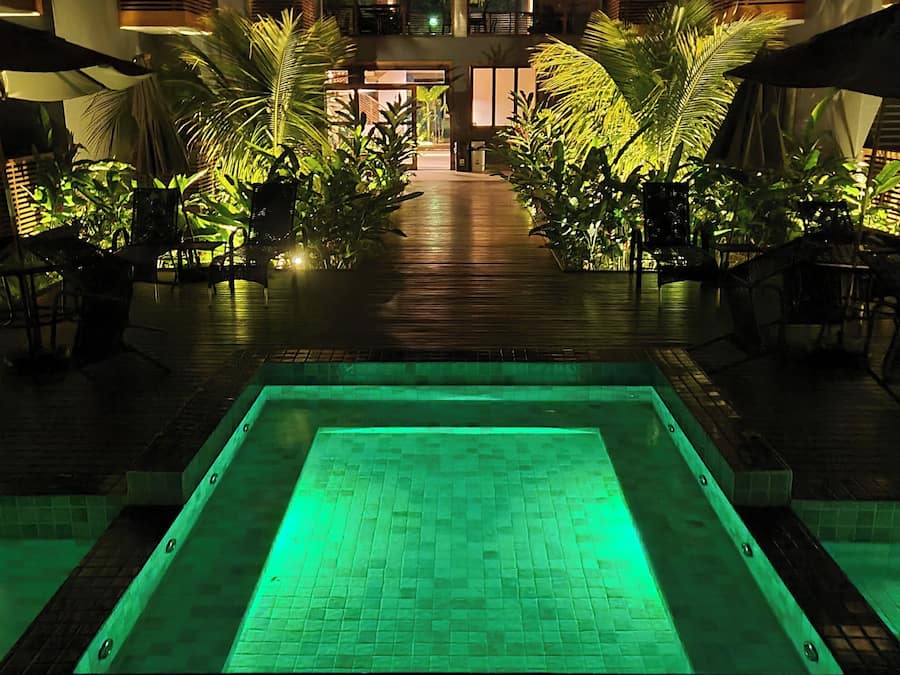 Enceinte de l’hébergement