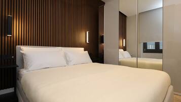 1 Schlafzimmer, Zimmersafe, BĂŒgeleisen/BĂŒgelbrett, kostenloses WLAN