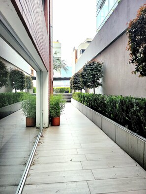 Overnattingsstedets uteområder