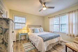 3 chambres, bureau, Wi-Fi, draps fournis
