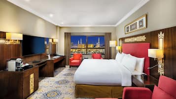 Rom – deluxe, 1 kingsize-seng (Haram View) | Sengetøy i egyptisk bomull og sengetøy av topp kvalitet