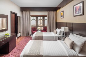 In-room safe, blackout curtains, iron/ironing board, free WiFi