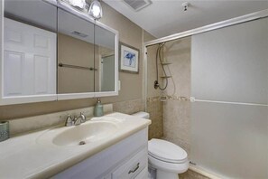 Bathroom - Direct Beachfront Condo, Ocean balcony view! (Indian Shores)
