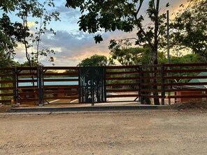 Property grounds - Cabin style home located in residential area  a mile from beach. (Puerto Carrillo)